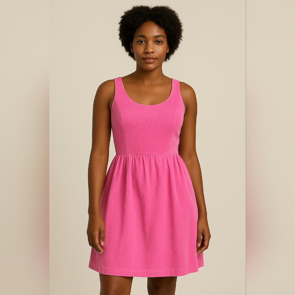 Isaac Mizrahi x Target Pink Corduroy Dress – 20th Anniversary Collection | Size